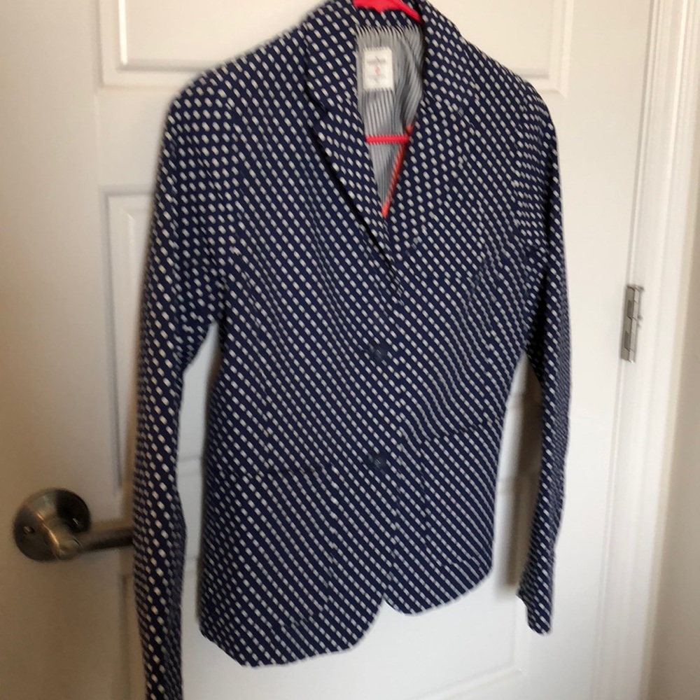 Gap Polka Dot Academy blazer size 0!